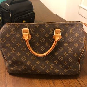 Authentic Louis Vuitton speedy 35